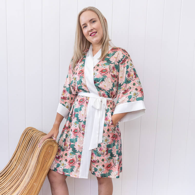 Women's Luxury Satin Robes & Dressing Gowns Australia | Robe Therapy